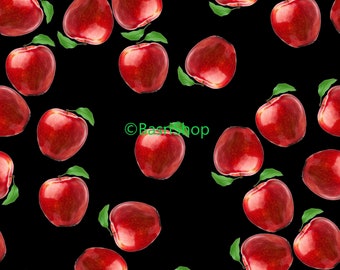 Apple digital background, apple seamless pattern, apple repeat pattern, apple seamless file.