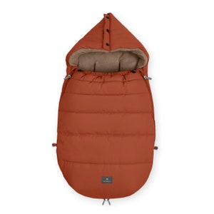 Wasserdichter UNIVERSAL Fußsack Kinderwagen Schlafsack | Robin Chudek | Kupfer