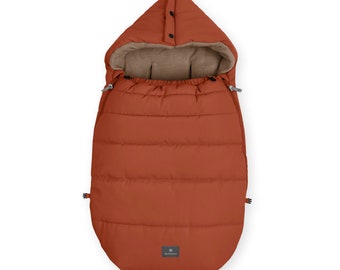 Waterproof UNIVERSAL Footmuff Stroller Sleeping Bag | Robin Chudek | Copper