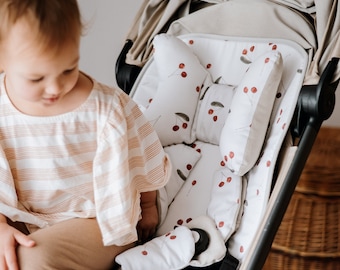 Almohada con forma de mariposa, almohada para cochecito