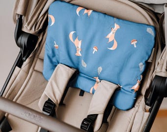 Almohada rectangular para cochecito, almohada para cochecito