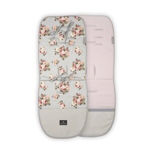 Valco stroller liner | Roses on gray (choose your model)