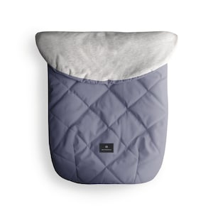 NEW Light stroller blanket, foot cover, spring-summer, light footmuff lekki śpiworek / waterproof Stormy Blue