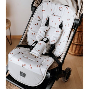 Almohadilla para forro de cochecito de bebé, forro universal para cochecito, forro para asiento de cochecito, forro para asiento de automóvil, almohadilla para cochecito, regalo para bebé | Guindas