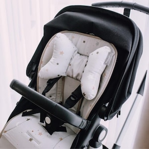 リバーシブル ベビーカー ライナー 多くのモデル (Cybex、Valco、Uppa Baby、Baby Jogger、Mast Swiss、Bugaboo、Babyzen) ベビーカー ライナー パッド