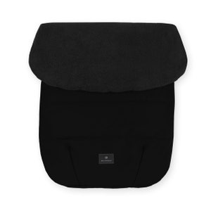 Kinderwagendecke, Fußdecke, Fußsack, Herbst-Winter / wasserdicht | Schwarz