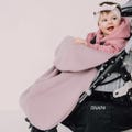 Cotton Jersey stroller blanket, foot cover, light footmuff Minimal product logo