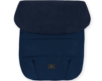 Stroller blanket, foot cover , footmuff,  fall-winter / waterproof | Navy