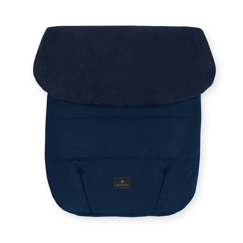 Stroller blanket, foot cover, footmuff, fall-winter / waterproof Navy