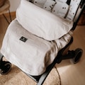 EXTRA Light stroller blanket, foot cover, footmuff light summer light sleeping bag - muslin cotton melange 2026 product logo