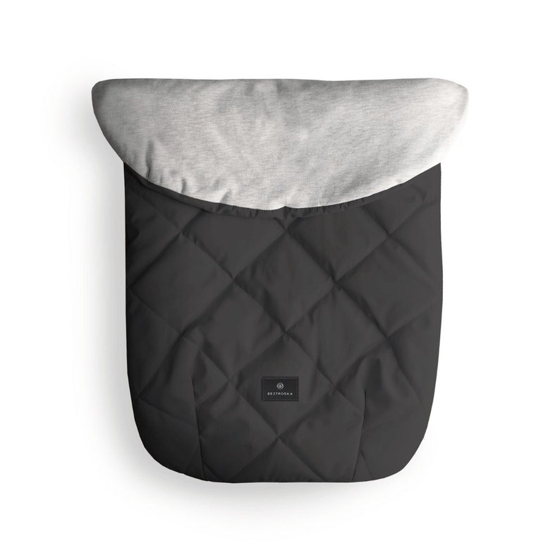 NEW Light stroller blanket, foot cover, spring-summer, light footmuff light sleeping bag / waterproof black