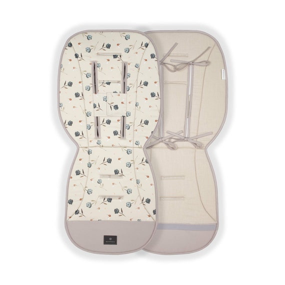 Baby Stroller Liner Pad Universal Stroller Liner Stroller Seat Liner Car Seat Liner Stroller Pad Baby Gift Beige Meadow Etsy Canada