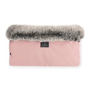 Wasserdichter Handmuff mit Kunstfell | ROSA