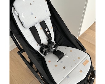 Forro REVERSIBLE para cochecito Babyzen YOYO | Lana merina negra