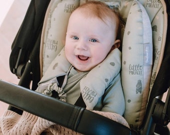Almohada reductora para bebés, almohada para cochecito