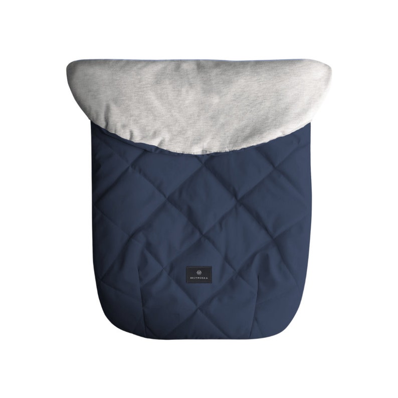 NEW Light stroller blanket, foot cover, spring-summer, light footmuff light sleeping bag / waterproof Navy