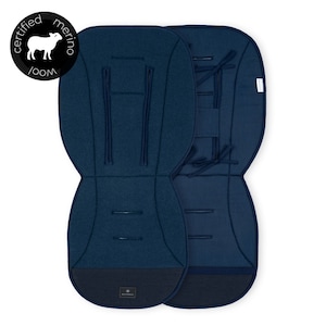 Merino Stroller liner (choose your model) | NAVY