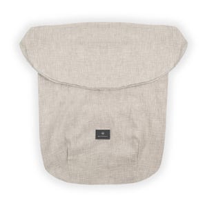 Manta para cochecito EXTRA Light, cubrepiés, saco de dormir ligero de verano - muselina de algodón jaspeado 2026 Beige melange