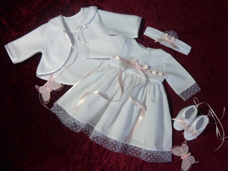 taufkleid zapatos bautismo Taufschuhe Baby Weiss