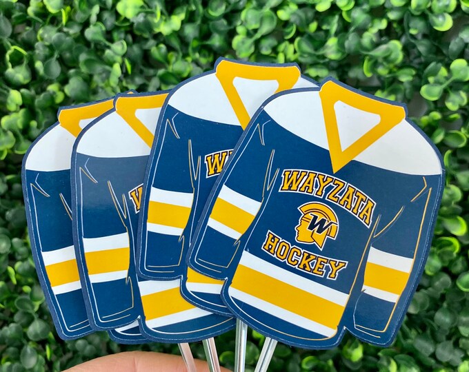 players numbers birthday celebrations. Hockey Jersey Cupcake Pics Personalized Team tournament celebration