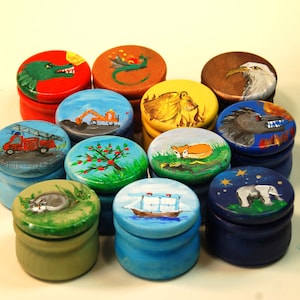 Boîte à dents avec motif souhaité, boîte à dents avec nom