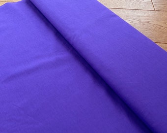 Baumwolle Uni aus 100% Baumwolle Lila / ideal für Schultüten