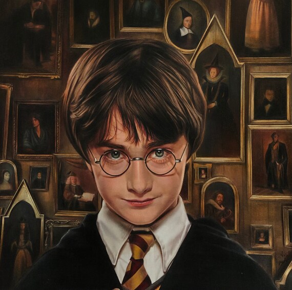 Harry Potter Original Pencil Drawing Etsy