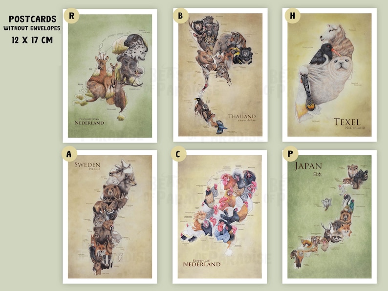 Cartes de vœux, cartes de Noël, cartes d'animaux, cartes humoristiques, cartes d'oiseaux, cartes d'anniversaire d'animaux, soldes, cartes postales image 10