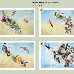 Cartes de vœux, cartes de Noël, cartes d'animaux, cartes humoristiques, cartes d'oiseaux, cartes d'anniversaire d'animaux, soldes, cartes postales image 9