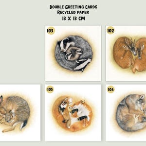 Cartes de vœux, cartes de Noël, cartes d'animaux, cartes humoristiques, cartes d'oiseaux, cartes d'anniversaire d'animaux, soldes, cartes postales image 5