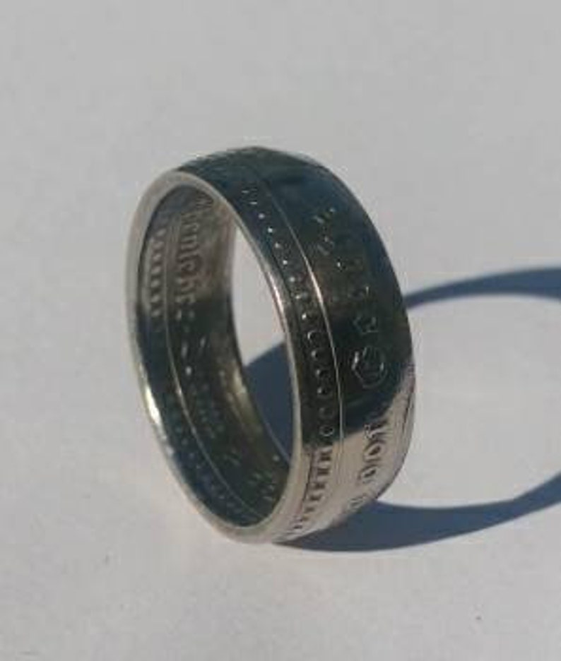 Johann Wolfgang von Goethe-Coin Ring-Ring-Coin Ring-Collector/'s Coin-Also possible as a necklace!