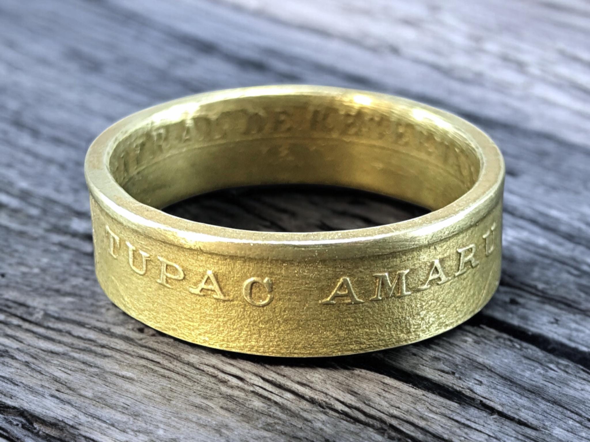 all eyes on me / 2PAC “Pinky Ring” サイズ20