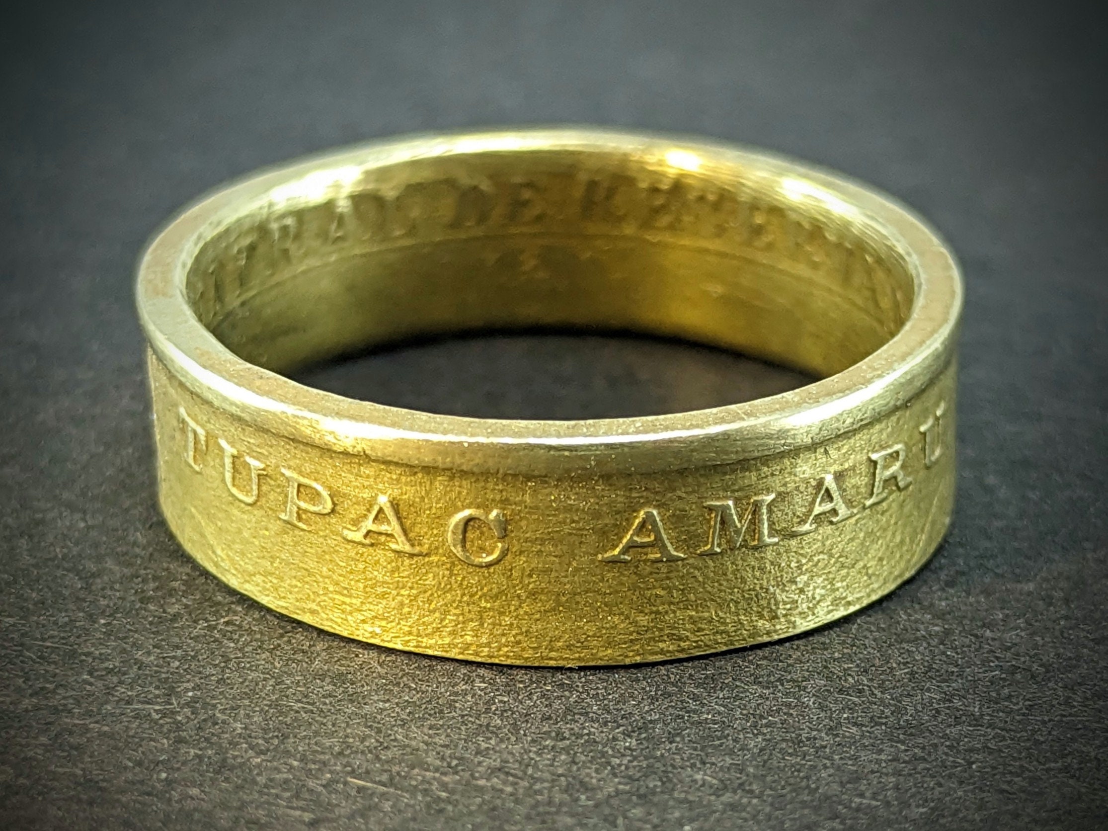 all eyes on me / 2PAC “Pinky Ring” サイズ20
