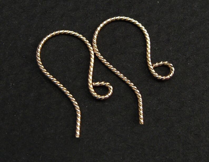 Gold filled french ear wire image 1