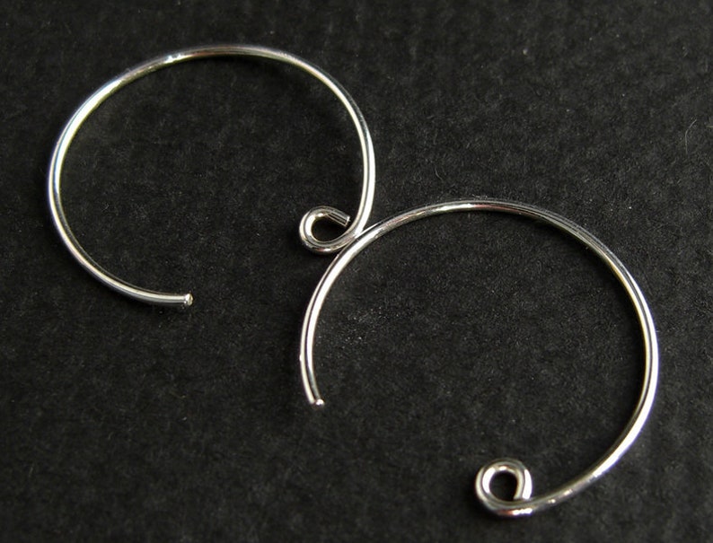 Boucle d'oreilles argent 925 1 paire image 2