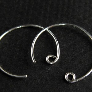 Boucle d'oreilles argent 925 1 paire image 1