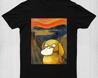 Psyduck scream shirt Clearance