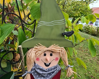 Big Halloween or Autumn Witch