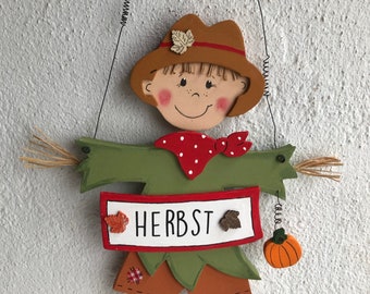 Autumn scarecrow
