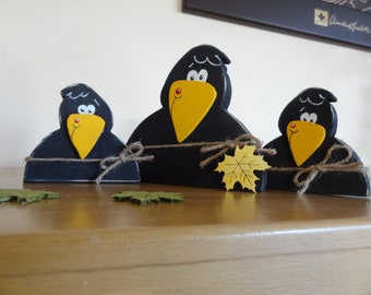 Autumnal Raven Trio