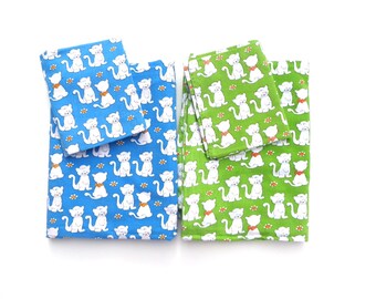 Vintage children's bedding linen "Kitty" selection