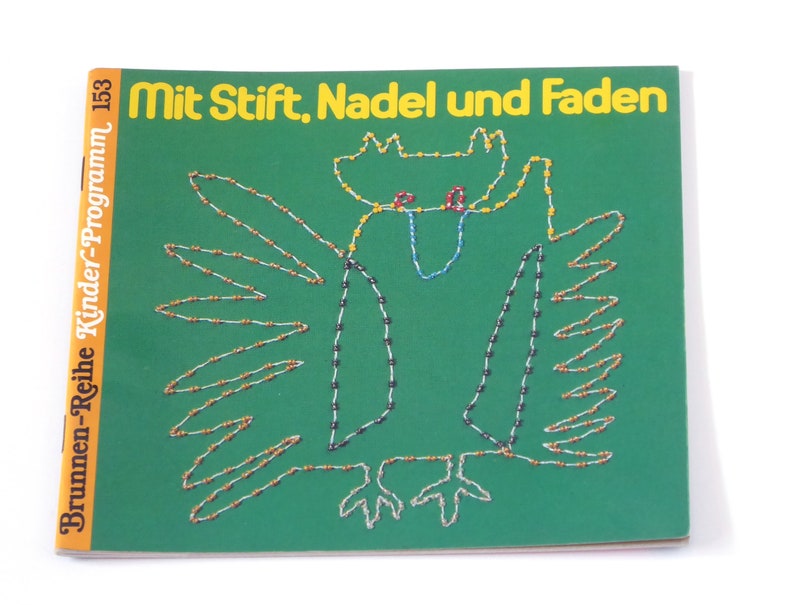 Vintage Bastelbuch Brunnen-Reihe Kreativ 2 Christophorus Auswahl 153- Mit Stift, ...