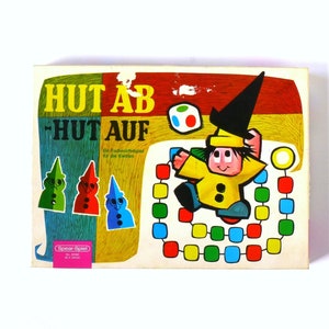 70er Spiel Würfelspiel Hut ab-Hut auf Spear Bild 1