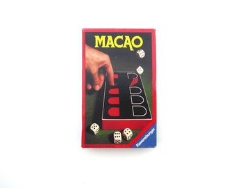 80s game dice game "Macao" Ravensburger