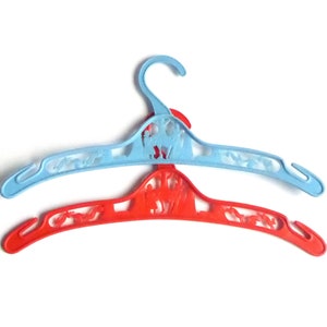 Vintage Children&#39;s Hanger &quot;Little Red Riding Hood&quot; Plastic Selection