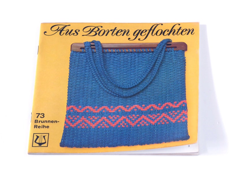 Vintage Bastelbuch Brunnen-Reihe Kreativ 2 Christophorus Auswahl 73- Borten
