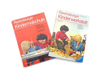 Livre créatif des années 70, sélection "Ravensburger"