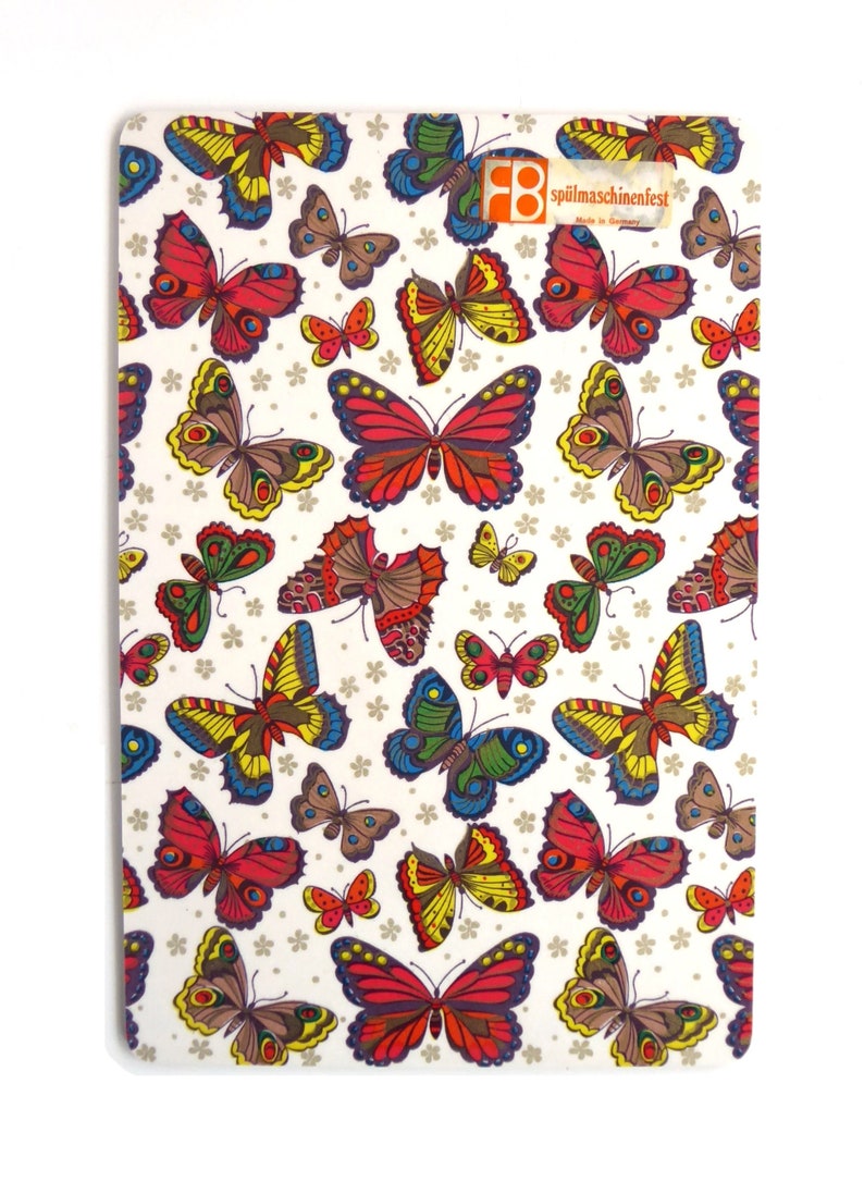 Planche années 70 sélection X-Large Resopal Nouveau Schmetterlinge