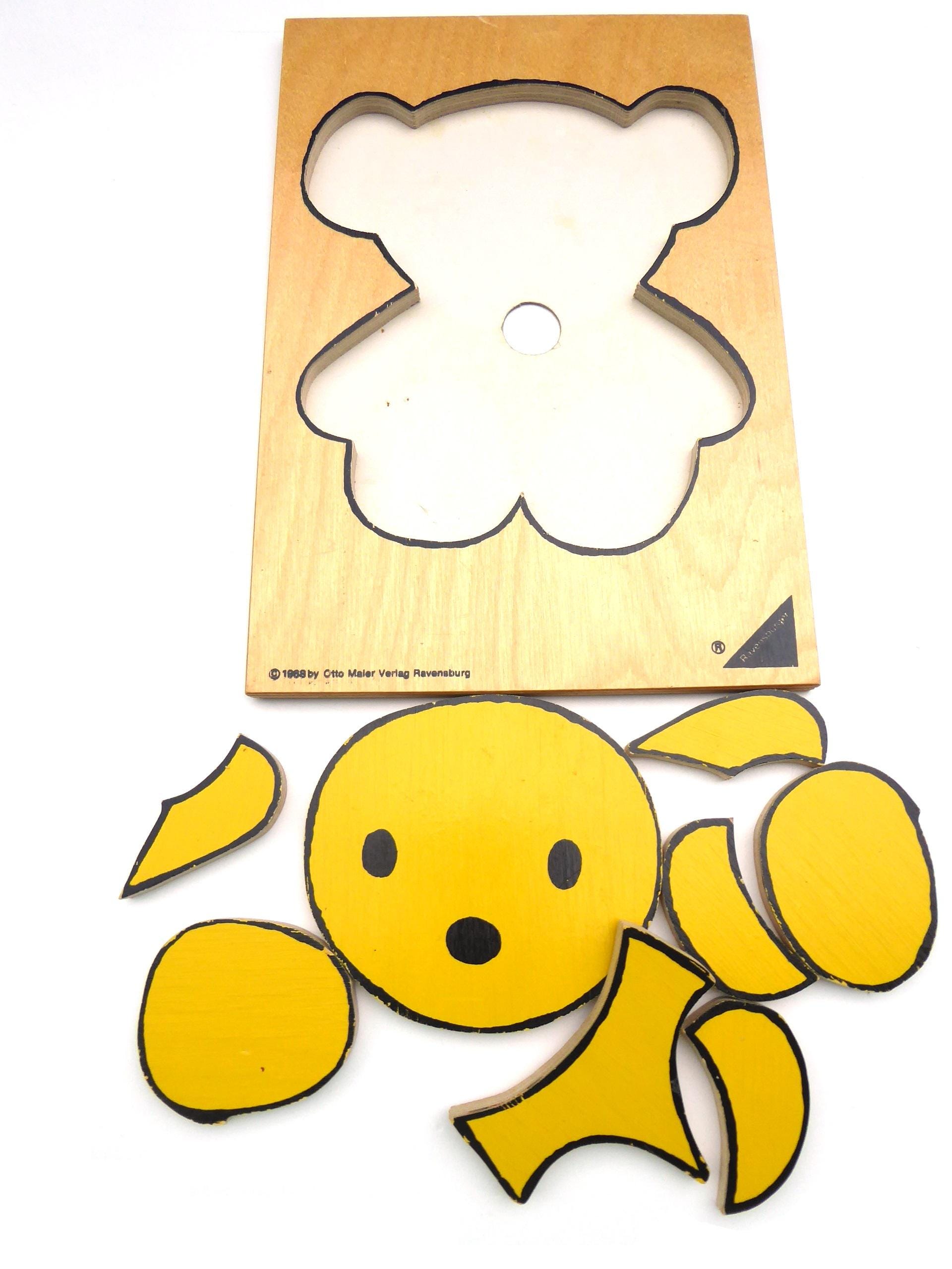 Vintage Wooden Puzzle 
