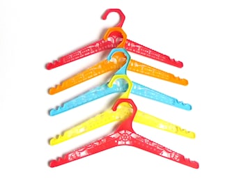 Vintage Children's Hanger "On the Go" Plastic Selection